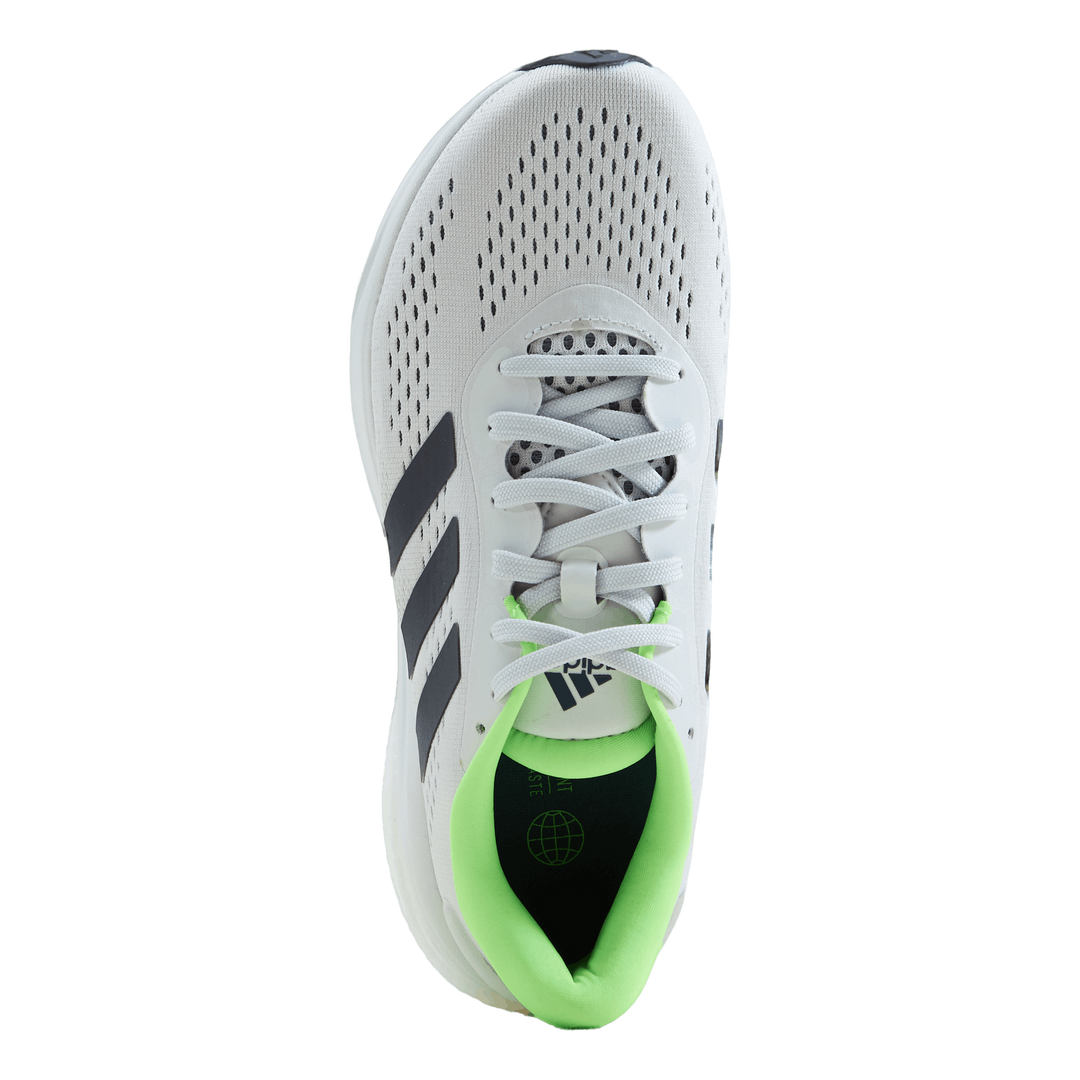 Supernova 2 Running Shoes Dash Grey / Shadow Navy / Solar Green