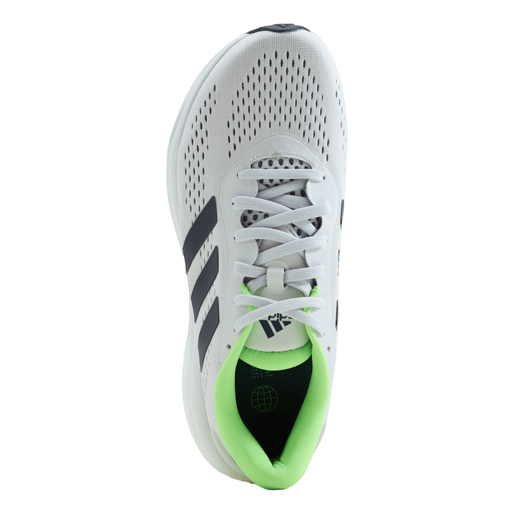 Supernova 2 Running Shoes Dash Grey / Shadow Navy / Solar Green