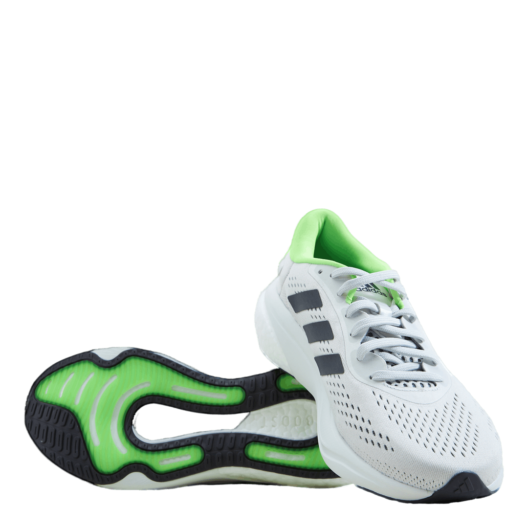 Supernova 2 Running Shoes Dash Grey / Shadow Navy / Solar Green