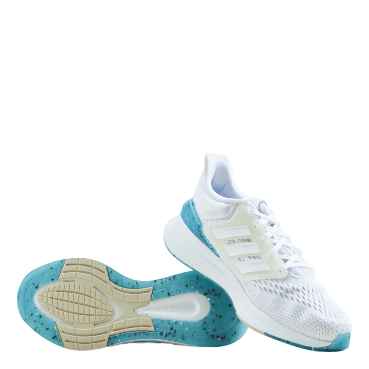 EQ21 Run Shoes Cloud White / Cloud White / Pulse Blue