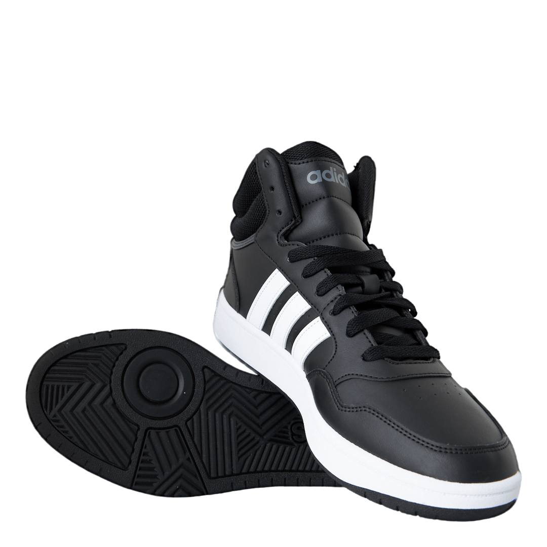 Hoops 3.0 Mid Classic Vintage Shoes Core Black