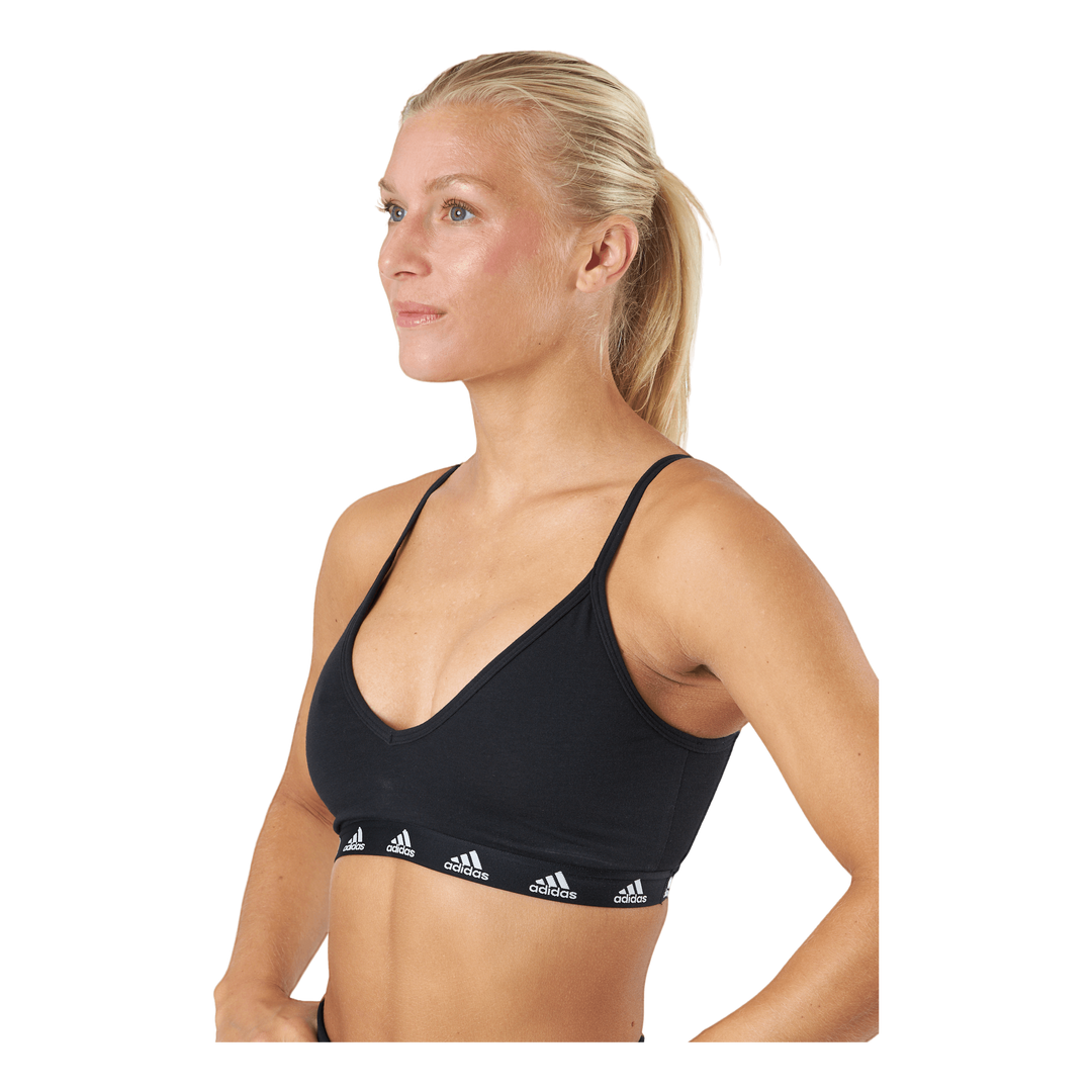 Pureb Ls Bra Black/white