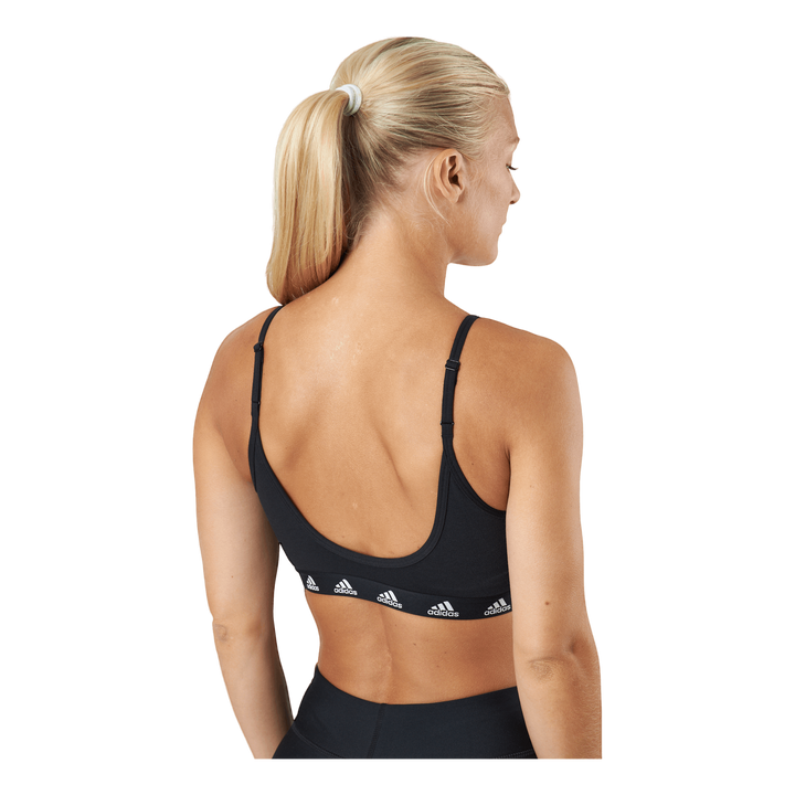 Pureb Ls Bra Black/white