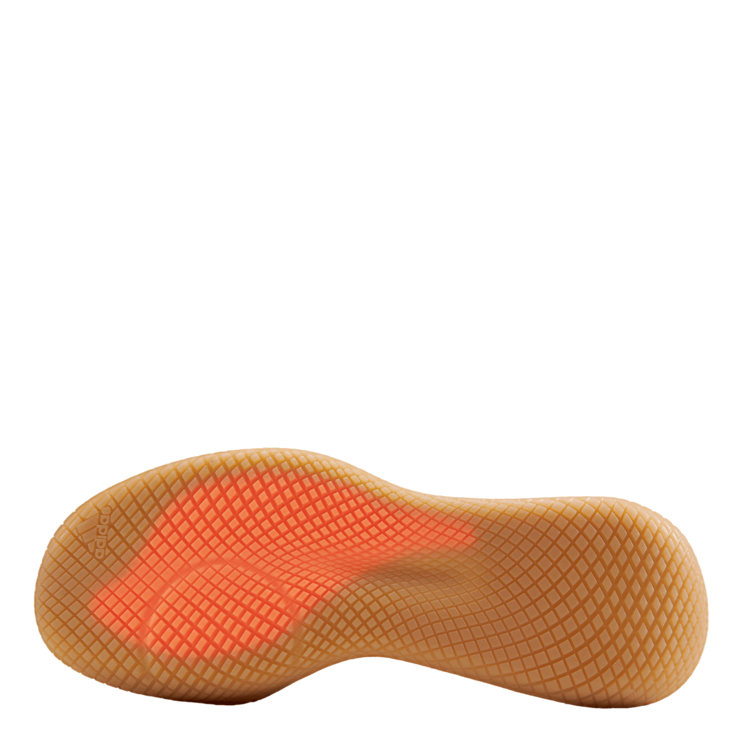 Adizero Fastcourt 1.5 Handball Shoes Cloud White / Core Black / Beam Orange