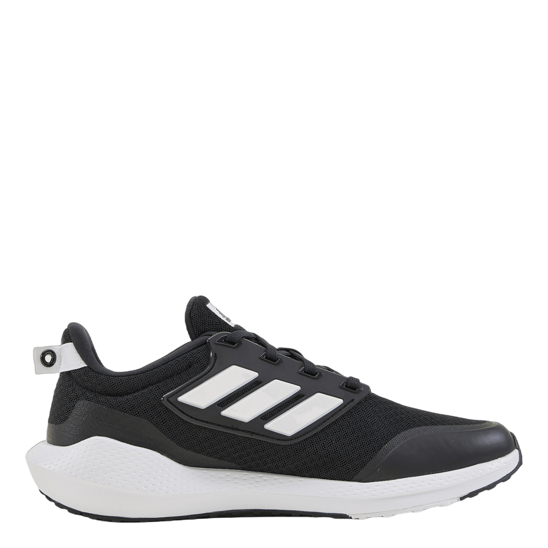 EQ21 Run 2.0 Bounce Sport Running Lace Shoes Core Black / Cloud White / Core Black