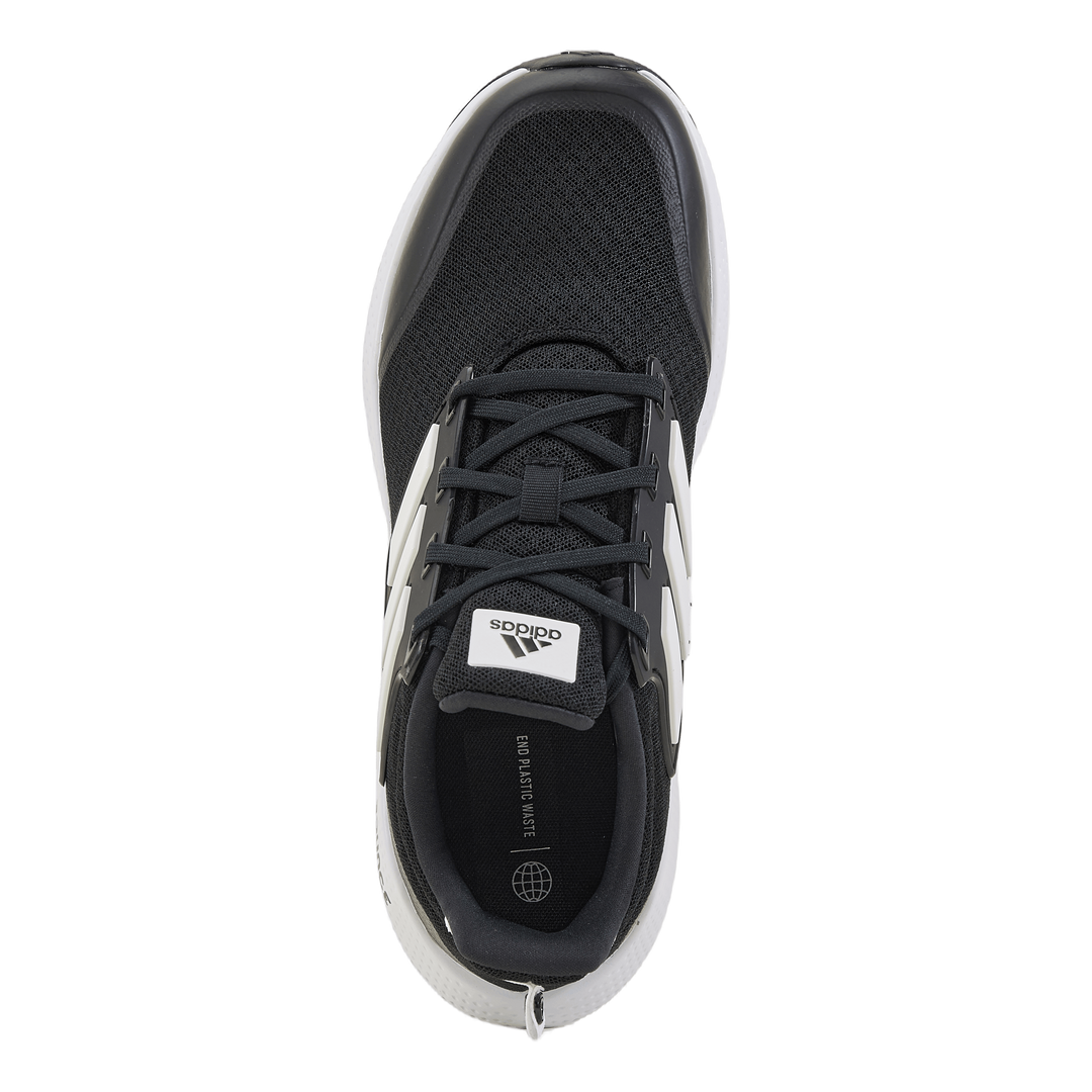 EQ21 Run 2.0 Bounce Sport Running Lace Shoes Core Black / Cloud White / Core Black