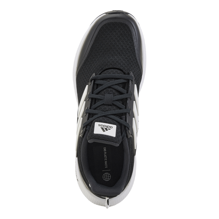 EQ21 Run 2.0 Bounce Sport Running Lace Shoes Core Black / Cloud White / Core Black