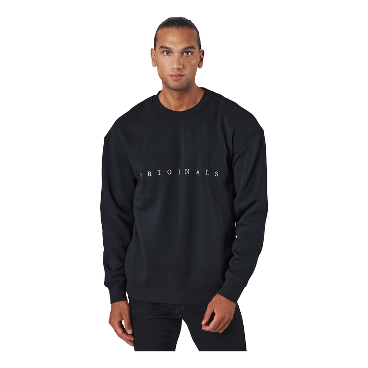 Jorcopenhagen Big Sweat Crew N Black