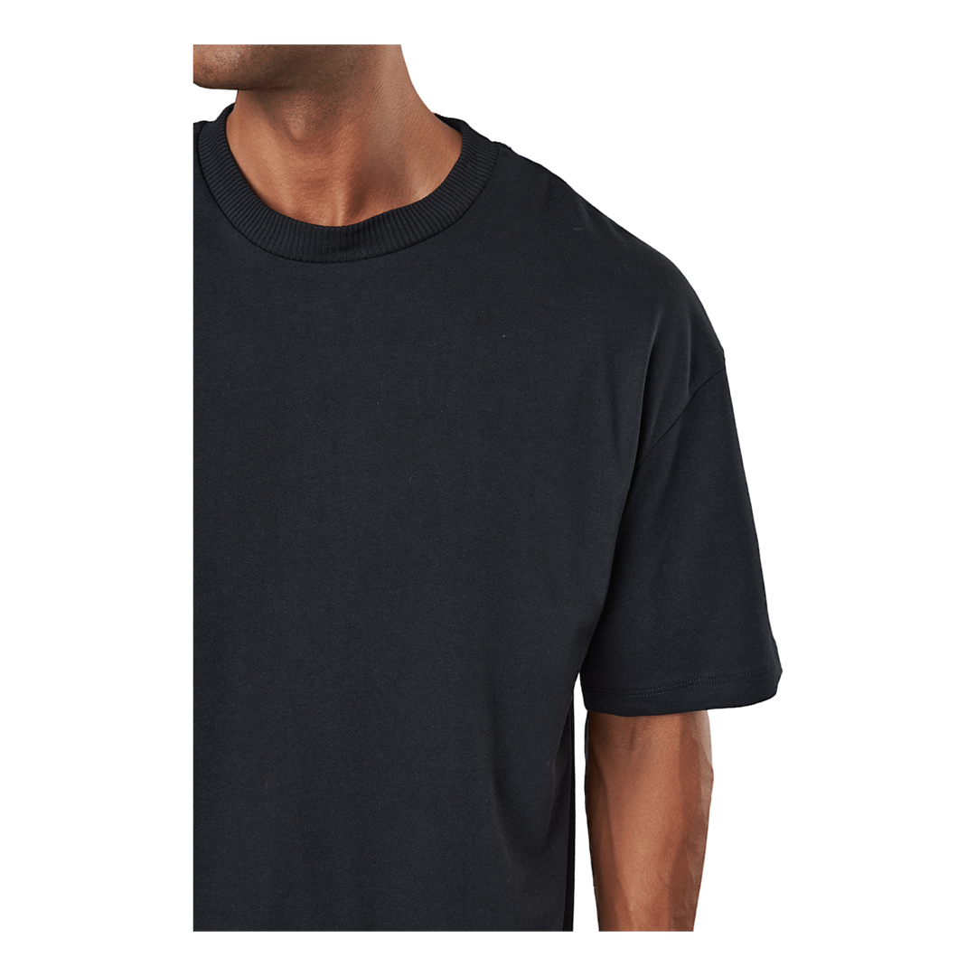 Jprblakam Clean Ss Tee Crew Ne Black