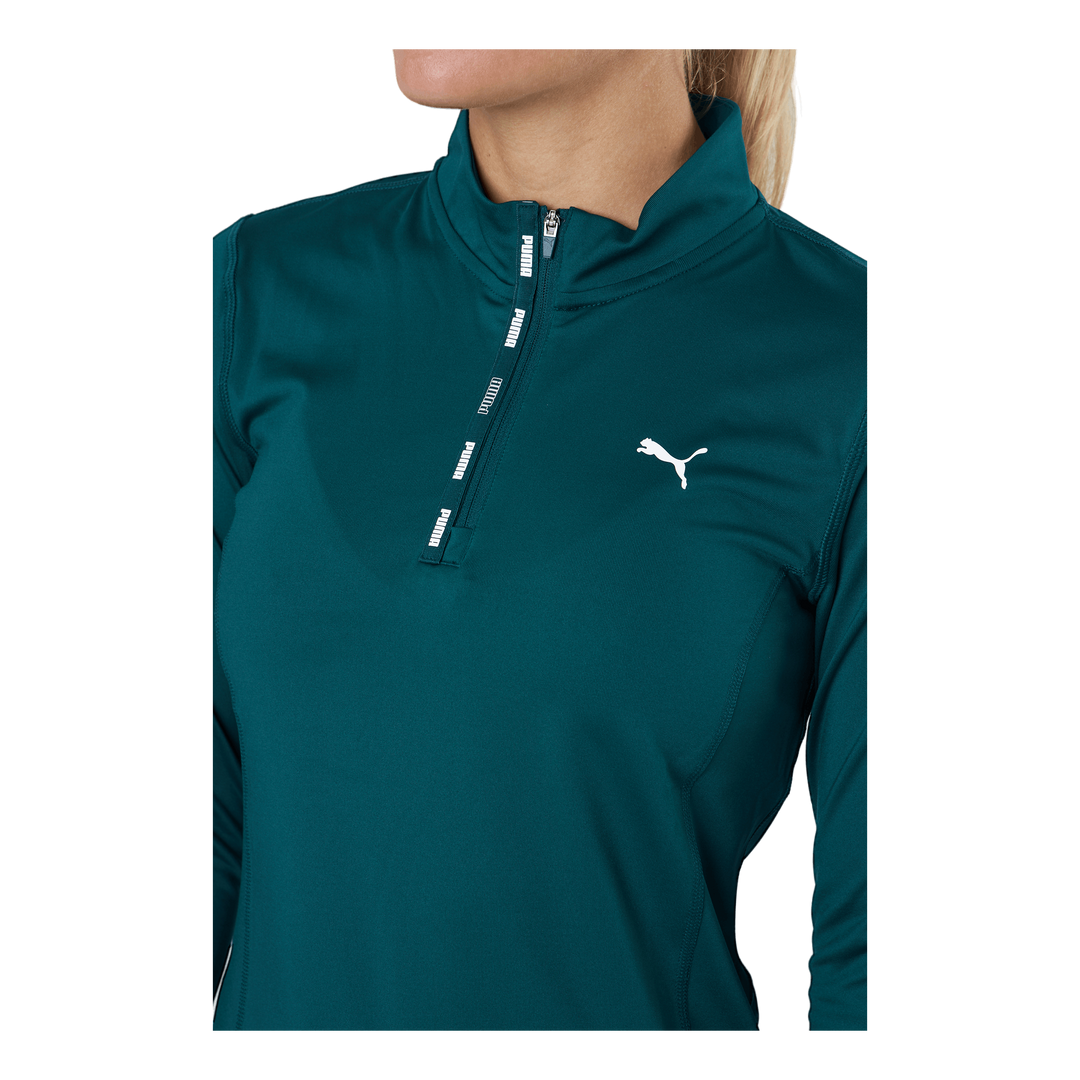 Puma Strong 1/4 Zip Varsity Green