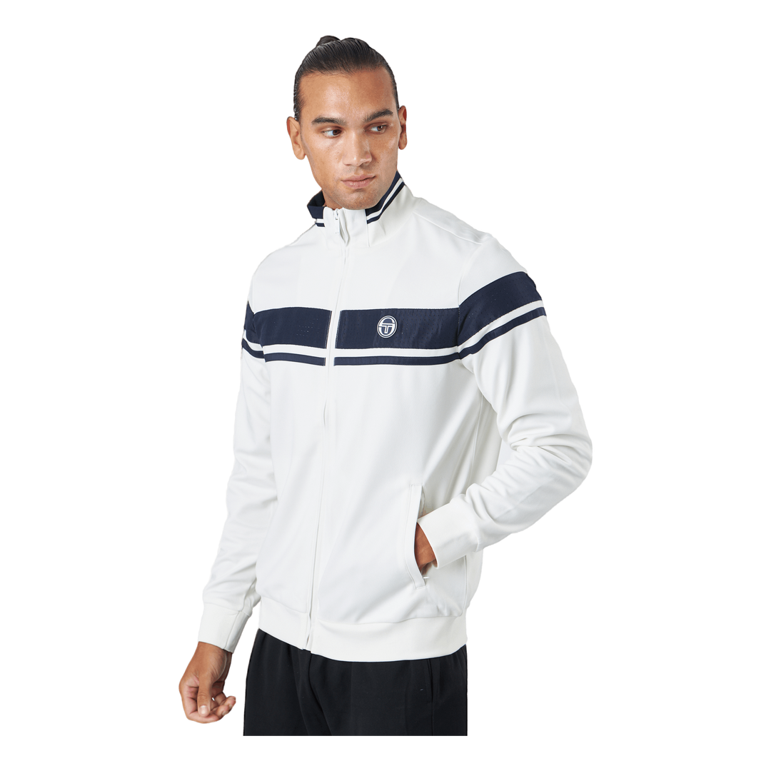 Sergio Tacchini Track Jacket Young Line Blanc De Blanc night Sky Sportamore
