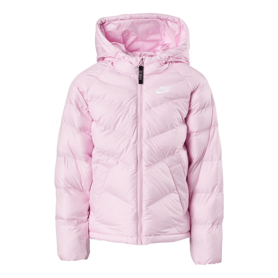 Winter Jacket Nike Pink Coat Nike Women's Pink Therma-Fit Sherpa