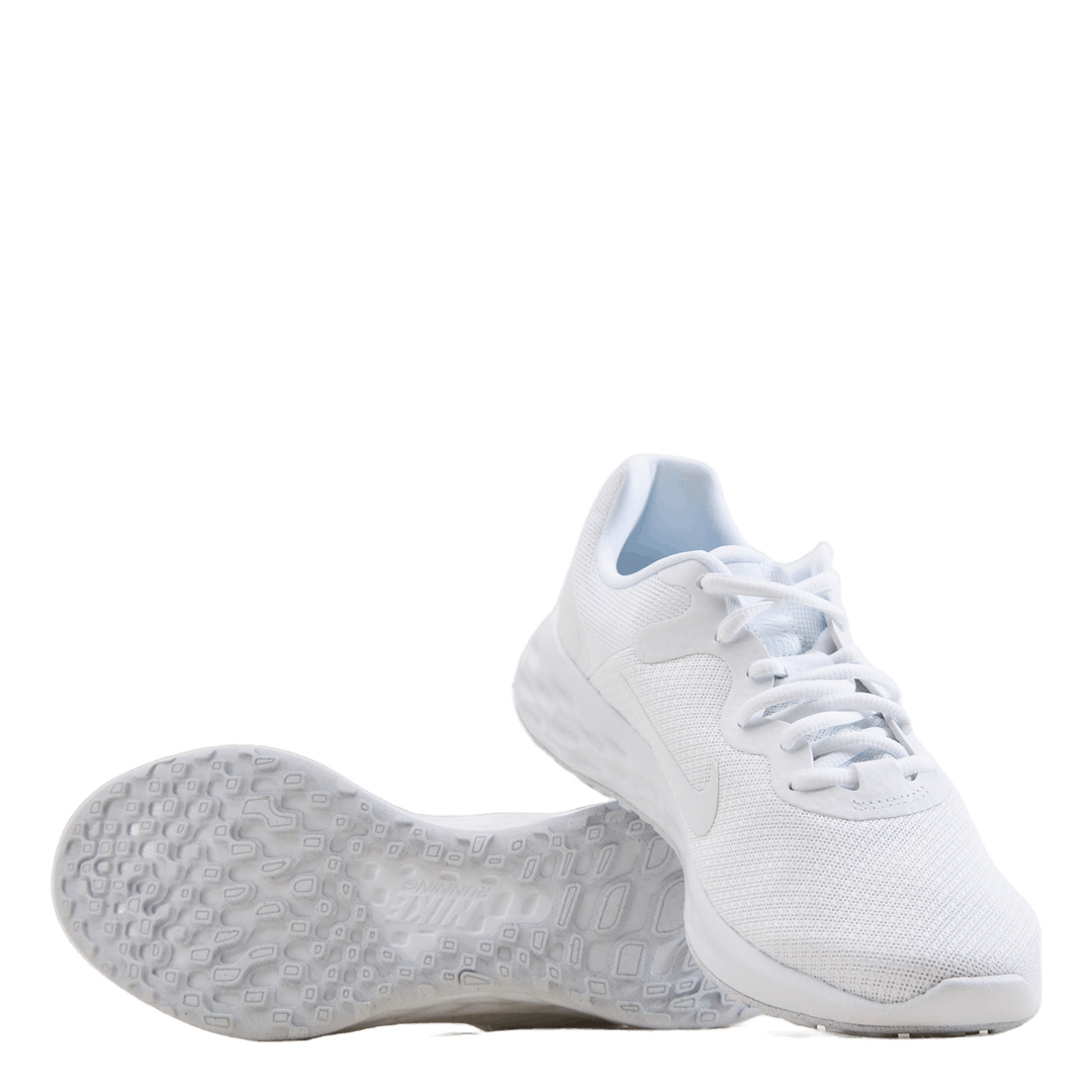 Revolution 6 Next Nature Men's Road Running Shoes WHITE/WHITE-WHITE