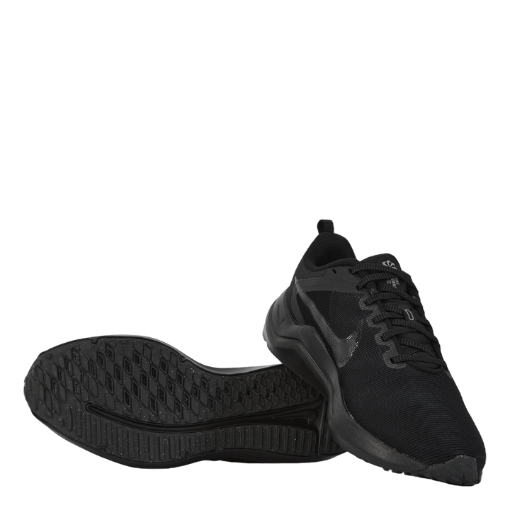 Downshifter 12 Women's Road Running Shoes BLACK/BLACK-DK SMOKE GREY-IRON GREY