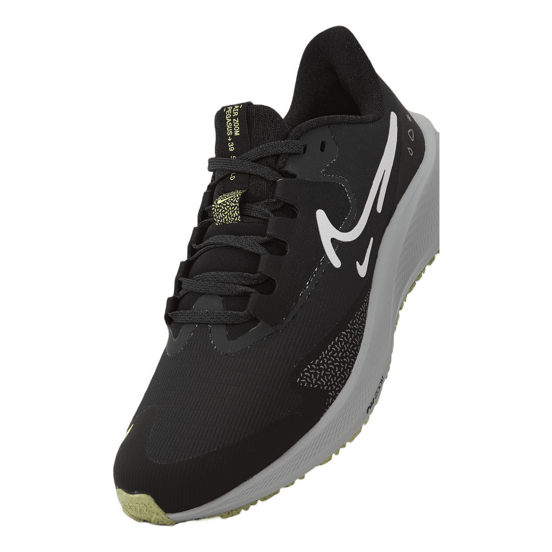 Nike Air Zoom Pegasus 39 Shiel Black/white-dk Smoke Grey-volt