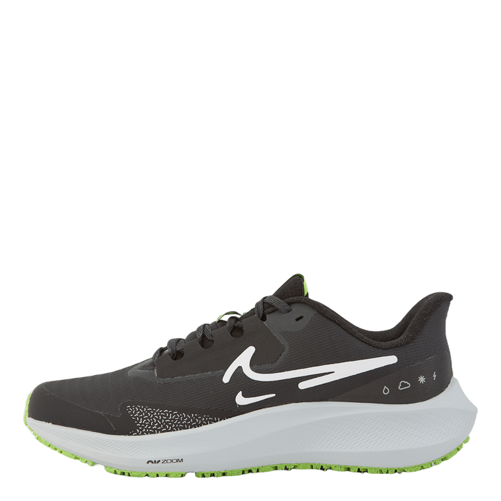 Nike Air Zoom Pegasus 39 Shiel Black/white-dk Smoke Grey-volt