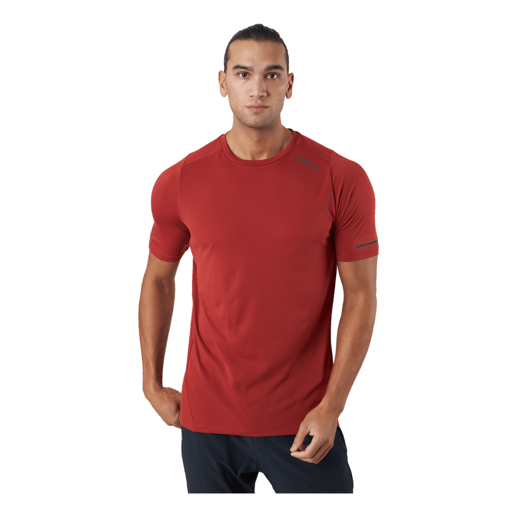 Light Speed Tee Chilli Oil/black Reflective