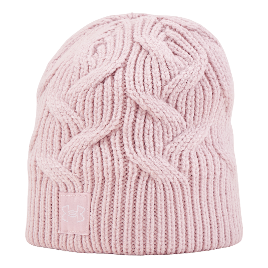 Ua Halftime Cable Knit Prime Pink