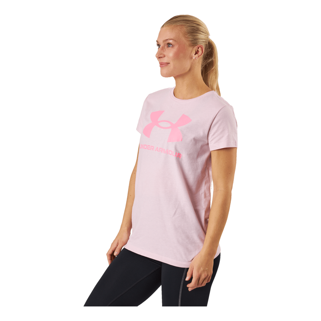 Under Armour Ua Sportstyle Logo Ss Prime Pink –