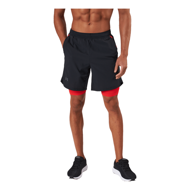 Ua Launch 7'' 2-in-1 Short Black