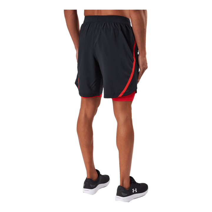 Ua Launch 7'' 2-in-1 Short Black