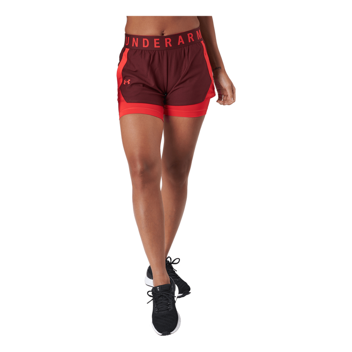 Play Up 2-in-1 Shorts Chestnut Red