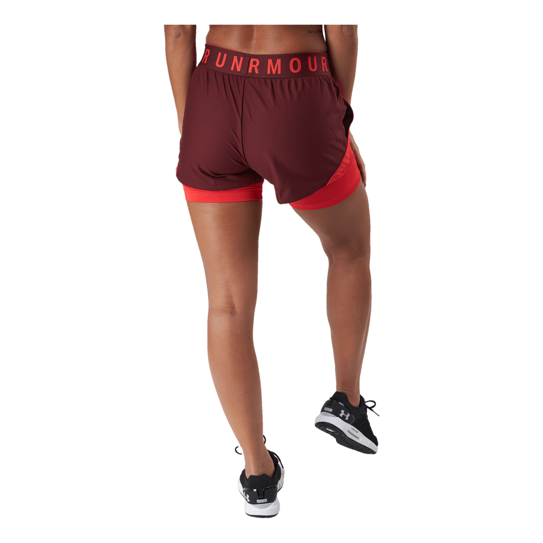 Play Up 2-in-1 Shorts Chestnut Red