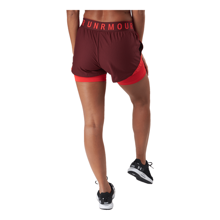 Play Up 2-in-1 Shorts Chestnut Red