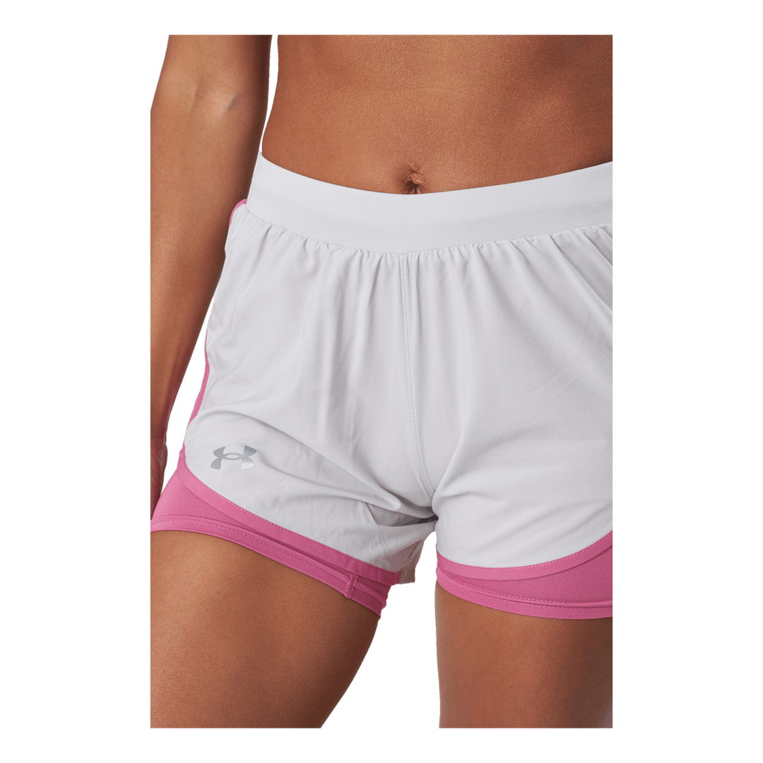 Ua Fly By Elite 2-in-1 Short Ghost Gray