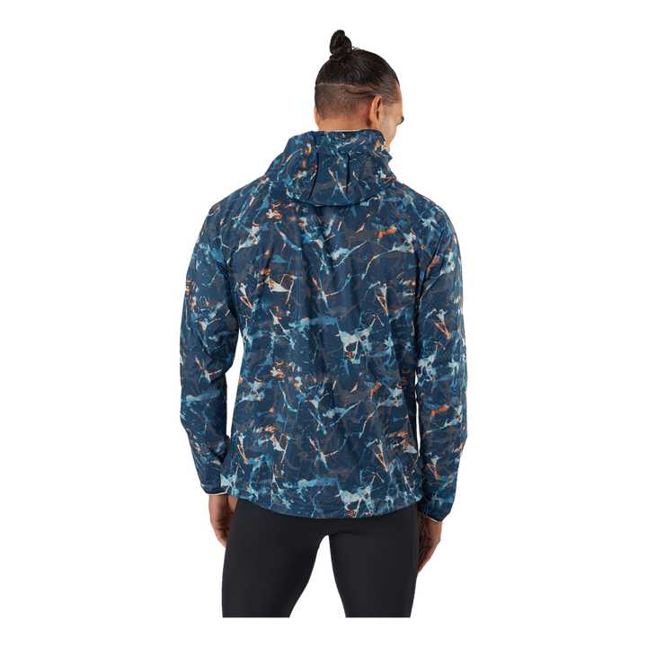 Ua Storm Outrun Cold Jacket Petrol Blue