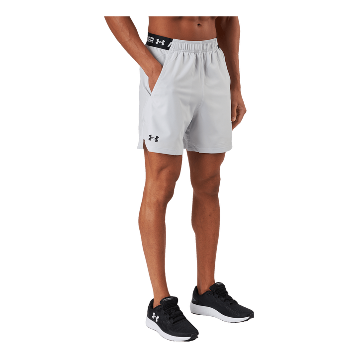 Ua Vanish Woven 6in Shorts Halo Gray