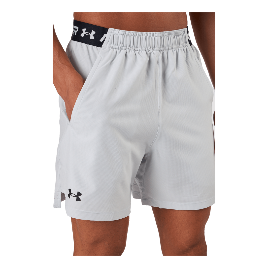 Ua Vanish Woven 6in Shorts Halo Gray