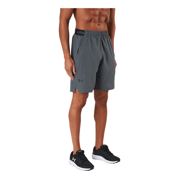 Ua Vanish Woven 8in Shorts Pitch Gray