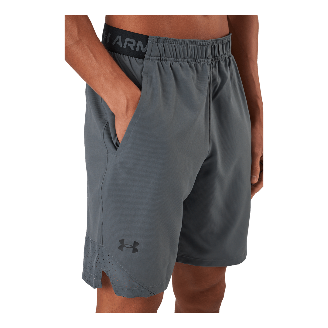 Ua Vanish Woven 8in Shorts Pitch Gray