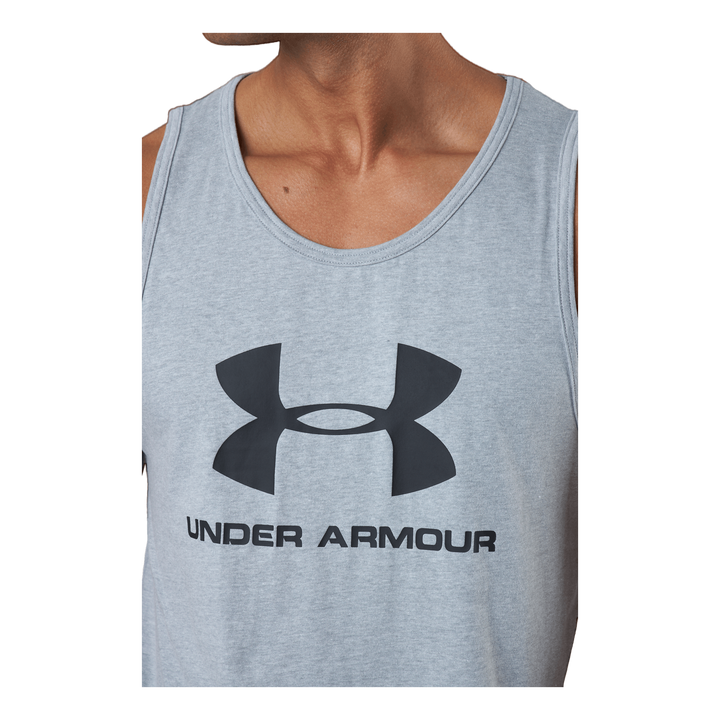 Ua Sportstyle Logo Tank Steel Light Heather