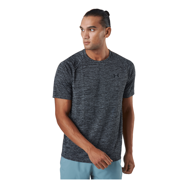 Ua Tech 2.0 Ss Tee Black