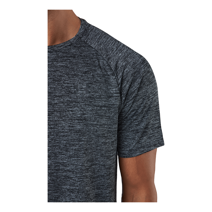 Ua Tech 2.0 Ss Tee Black