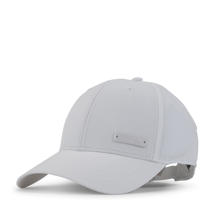 Bballcap Lt Met White