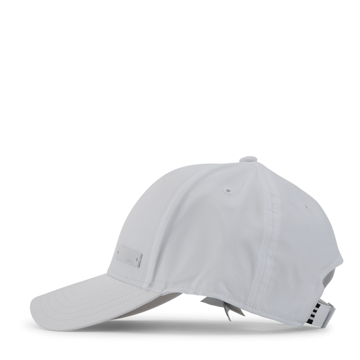 Bballcap Lt Met White