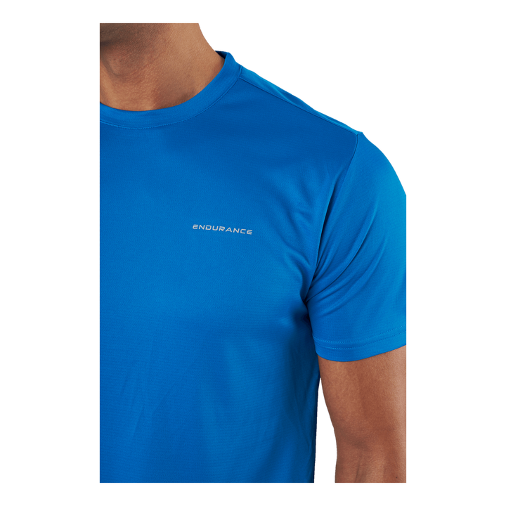 Vernon M S/s Performance Tee Directoire Blue