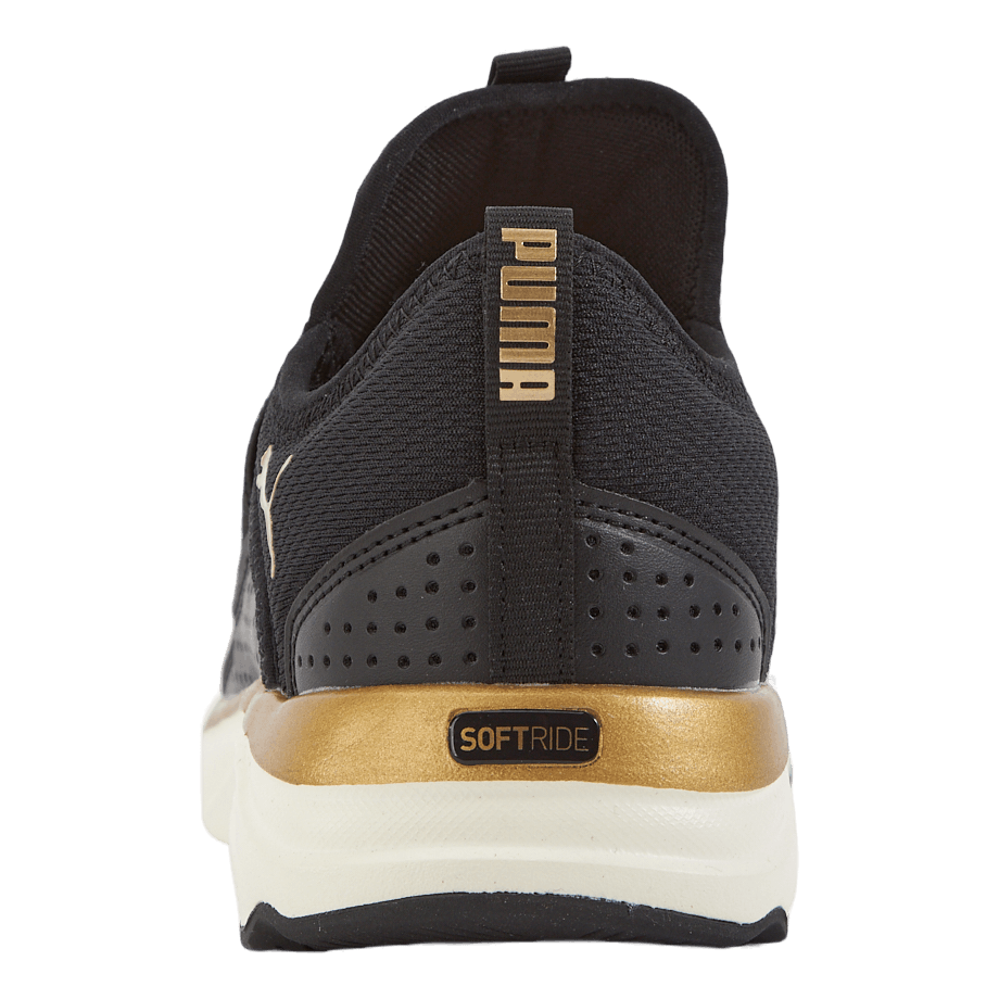 Softride Sophia Slip-on Wn S Puma Black-puma Gold-warm Whit