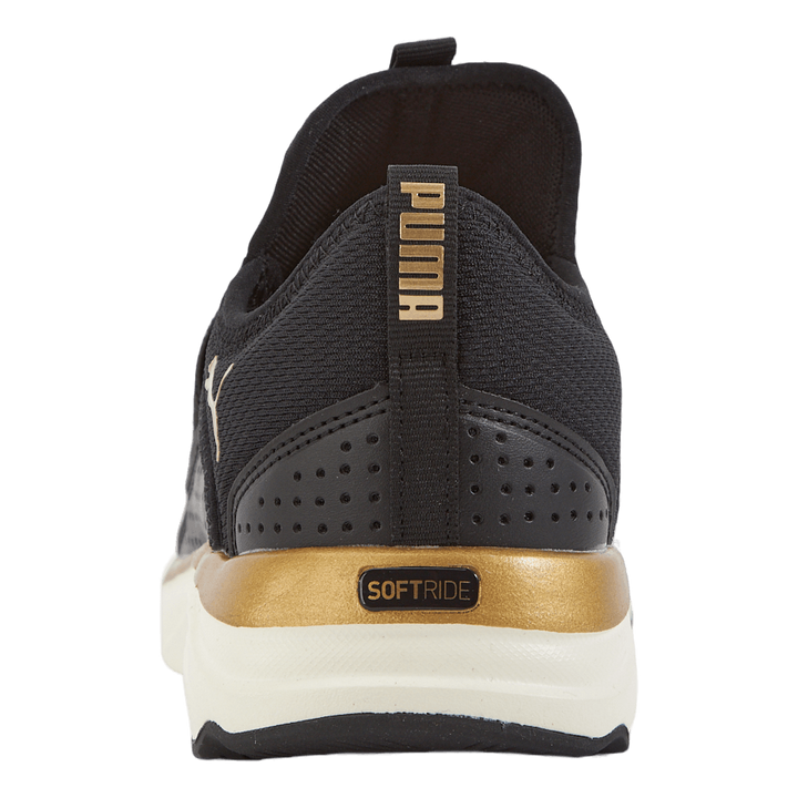 Softride Sophia Slip-on Wn S Puma Black-puma Gold-warm Whit