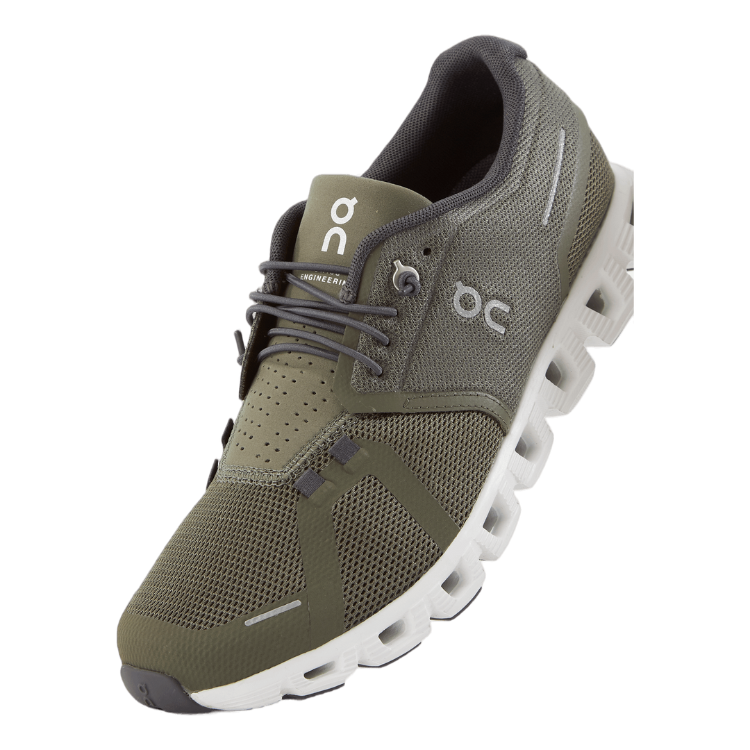 Cloud 5 Olive | White