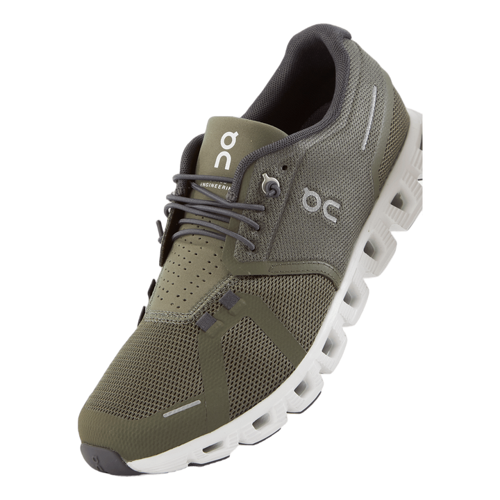 Cloud 5 Olive | White