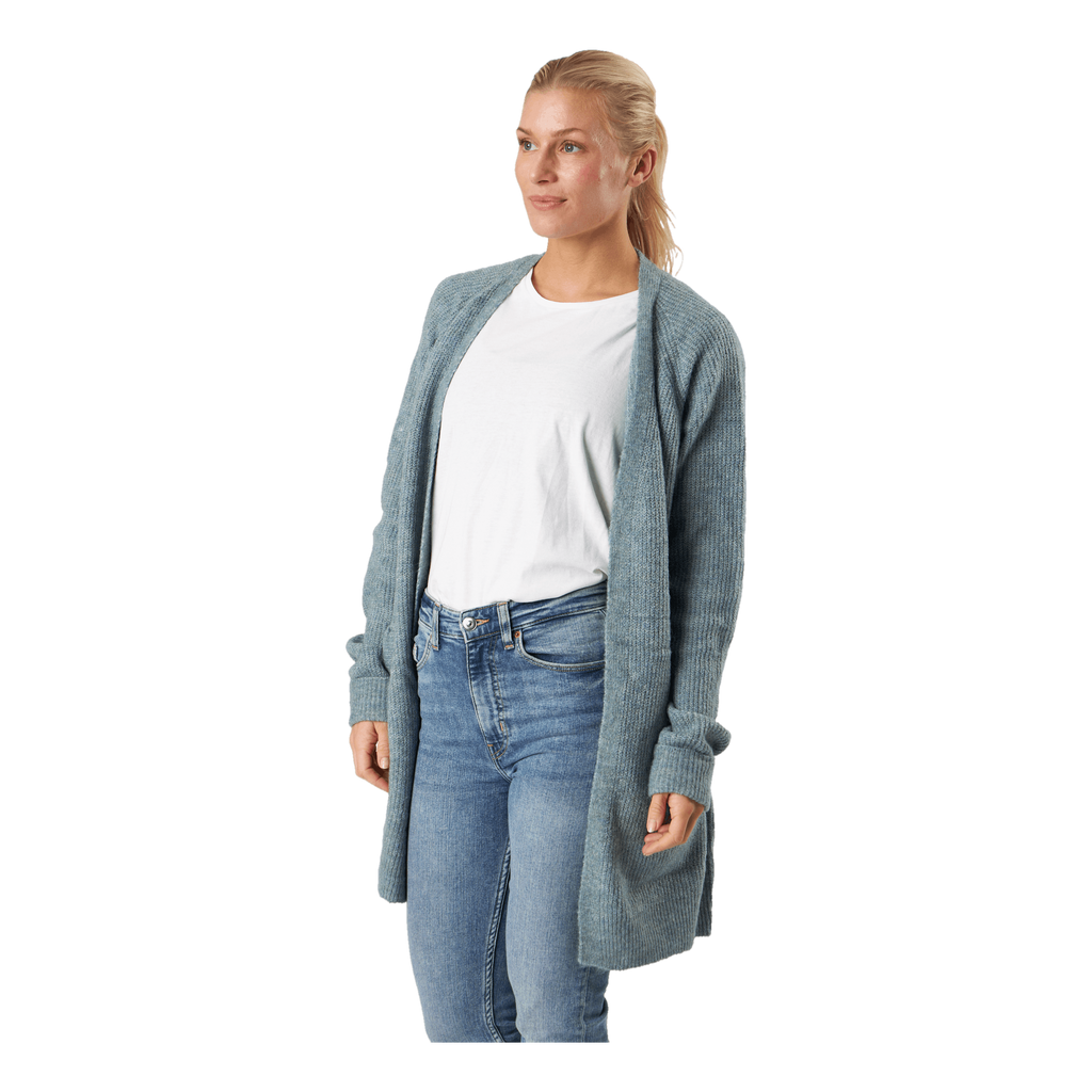 Pcellen Ls Long Knit Cardigan Trooper
