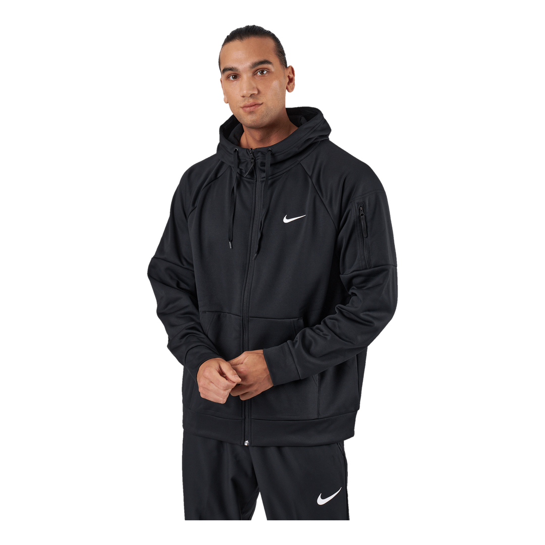 Black nike therma hoodie shop