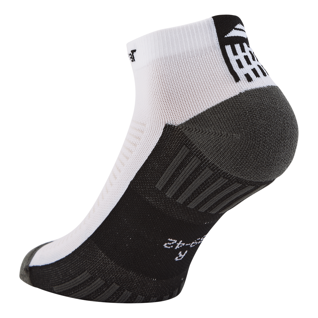 Padel Quarter Socks White Black