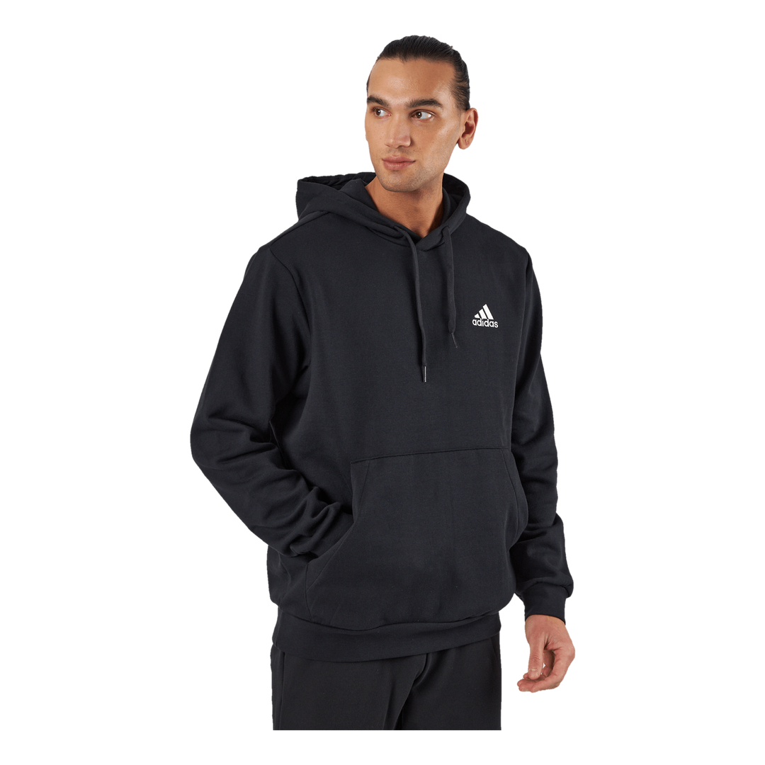 adidas Essentials Fleece Hoodie Black Sportamore