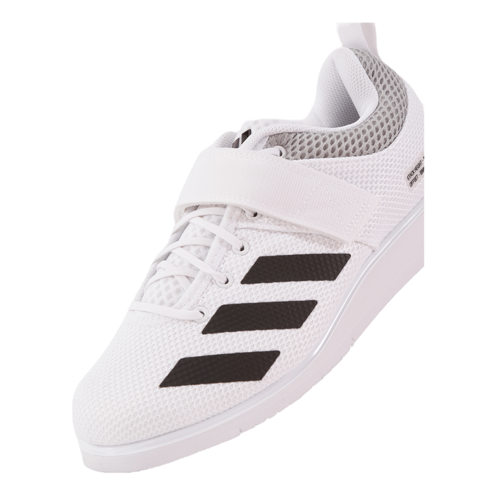 Powerlift 5 Weightlifting Shoes Cloud White / Core Black / Grey Two