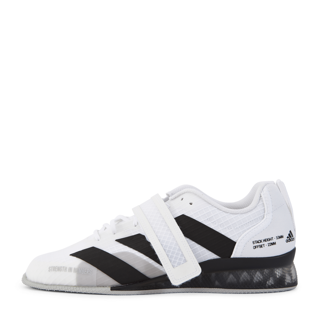 Adipower Weightlifting 3 Shoes Cloud White / Core Black / Grey Two